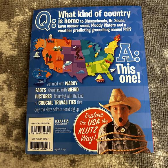 Klutz The Slightly Odd United States of America -Wacky Facts -Great Country - Picture 4 of 4